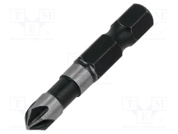 Countersink bit; Ø: 6mm; aluminium,wood,plastic; hexagonal; 1/4"
