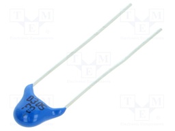 Capacitor: ceramic; X1,Y2,suppression capacitor; 680pF; Y5U; ±20%