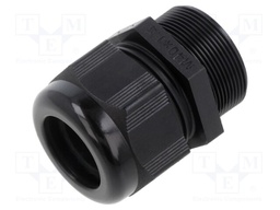 Cable gland; without nut,with long thread; M40; 1.5; IP68; black