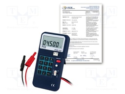 Meter: calibrator; frequency,voltage,current,loop,thermocouple