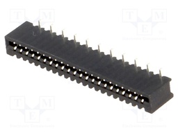 Connector: FFC (FPC); vertical; PIN: 22; NON-ZIF; SMT; tinned; 20mΩ