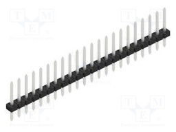 Connector: pin strips; pin header; male; PIN: 22; 2mm; THT; 1x22