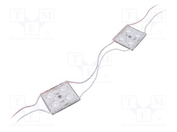 LED; white; 6500K; 1.44W; 214lm; IP66; 165°; No.of diodes: 4; 2835