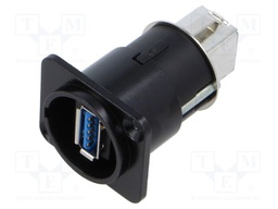 Adapter; USB A socket-front,USB B socket-back; FT; USB 3.0