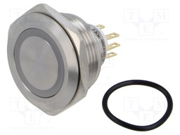 Switch: vandal resistant; Pos: 2; SPDT; 3A/220VAC; 5A/24VDC; IP65