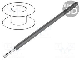 Wire; EcoGen™,EcoWire®,UL AWM 11028; solid; Cu; 18AWG; dark grey