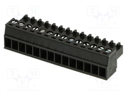 Pluggable terminal block