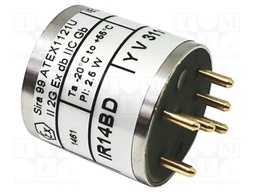 Sensor: gas; C2H2; Range: 0÷100%