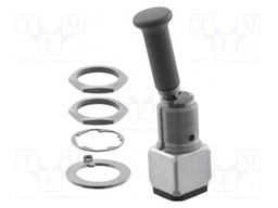 Switch: toggle; Pos: 2; SPST; OFF-ON; 5A/115VAC; 5A/30VDC; -65÷71°C