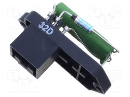 Resistor: wire-wound; 1Ω; ±10%; 12VDC; No.of resistors: 2; 172°C