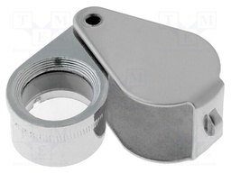 Folding magnifier; Mag: x6; Lens diam: 15mm