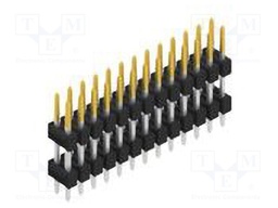 Connector: pin strips; pin header; male; PIN: 26; 2.54mm; THT; 2x13