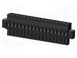 Connector: pluggable terminal block; plug; female; angled 90°