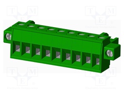 Connector: pluggable terminal block; plug; female; straight; 12A