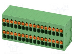 PCB terminal block, nominal current: 10 A, rated voltage (II