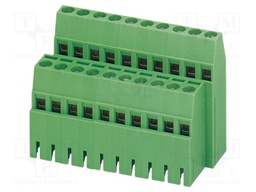 PCB terminal block, Number of positions per row: 3, product