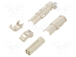 Connector: HDC; module,contact insert; female; PIN: 4; 400V