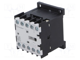 Contactor: 4-pole; for DIN rail mounting; 6K; IP20