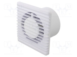 Fan: AC; axial; 230VAC; 93m3/h; 26dBA; slide; 2400rpm; 135x135x79mm