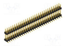 Connector: pin strips; pin header; male; PIN: 60; 2mm; SMT; 2x30