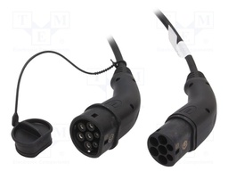 Cable; both sides,Type 2; 5m; three-phase; 5x2,5mm2+1x0,5mm2; 20A