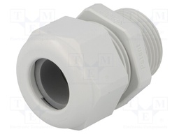 Cable gland; NPT3/4"; IP68; Mat: polyamide; light grey; UL94V-0