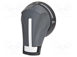 Door handle; CLBSV; black; with locking