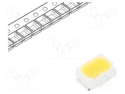 LED; SMD; 3020,PLCC2; white warm; 9÷13lm; 2700-3225K; 80; 120°; 30mA