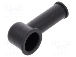 Caps; black; PVC; L: 37mm; Ø: 6mm,11mm; for spark plugs