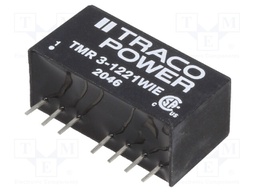 Converter: DC/DC; 3W; Uin: 4.5÷18V; Uout: 5VDC; Uout2: -5VDC; SIP8