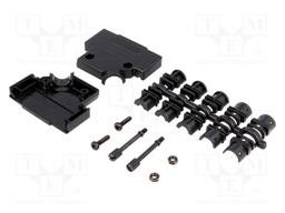 Enclosure: for D-Sub connectors; D-Sub 25pin,D-Sub HD 44pin