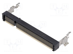 Connector: DDR2; SO DIMM; horizontal; SMT; PIN: 200; 9.2mm; 1.8V