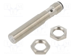 Sensor: inductive; 0÷4mm; 10÷36VDC; M12; Connection: connector M12