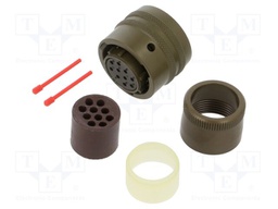 Connector: circular; plug; PT/451