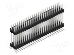 Connector: pin strips; pin header; male; PIN: 52; 1.27mm; SMT; 2x26