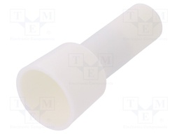 Close end; crimped; L: 28mm; Variant: insulated; UL94V-0