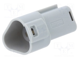 Connector: automotive; ML-XT; plug; male; Size: 16; PIN: 3; IP69K