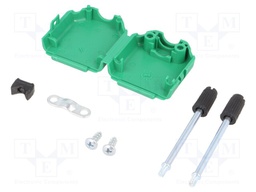 Enclosure: for D-Sub connectors; D-Sub 9pin,D-Sub HD 15pin