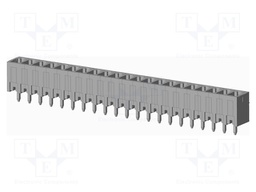 Connector: pluggable terminal block; socket; male; on PCBs
