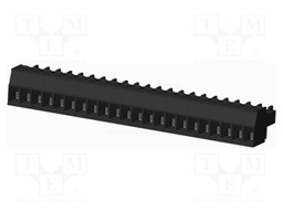Connector: pluggable terminal block; plug; female; straight; 300V