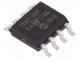 IC: voltage regulator; LDO,linear,fixed; 3.3V; 0.5A; SO8; SMD