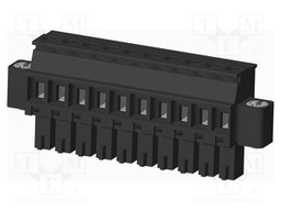 Connector: pluggable terminal block; plug; female; angled 90°