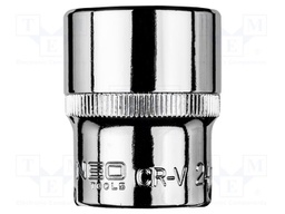 Socket; 6-angles,socket spanner; HEX 24mm; 1/2"