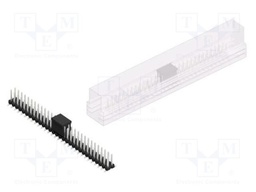 Connector: pin strips; pin header; male; PIN: 60; 2.54mm; SMT; 2x30