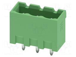 PCB headers, nominal cross section: 2.5 mm?, color: green, n