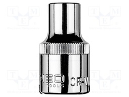 Socket; 6-angles,socket spanner; HEX 9mm; 1/2"