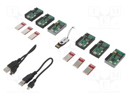 Dev.kit: RF; GPIO,USB; SIM,USB B micro,pin strips