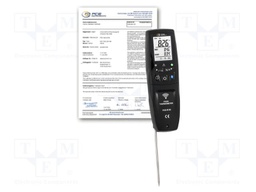 Meter: temperature; LCD 2"; -40÷300°C; Temp.(IR): -40÷300°C