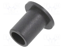 Bearing: sleeve bearing; with flange; Øout: 7mm; Øint: 5mm; L: 11mm