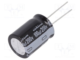 Capacitor: electrolytic; THT; 10000uF; 10VDC; Ø18x25mm; ±20%; 1000h